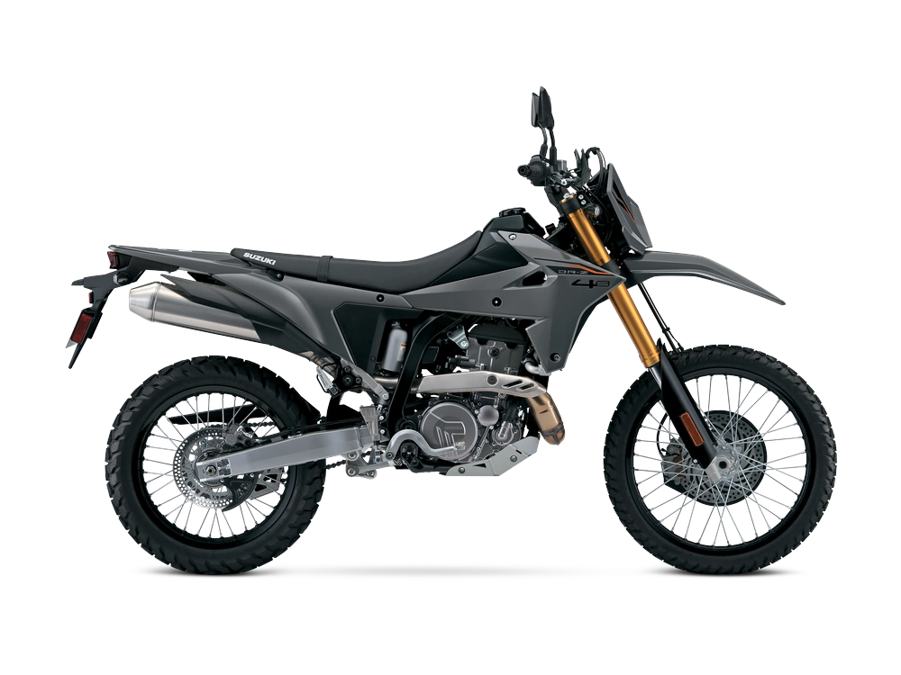 2026 Suzuki DR-Z4S DR-Z4S+ Solid Iron Gray alt