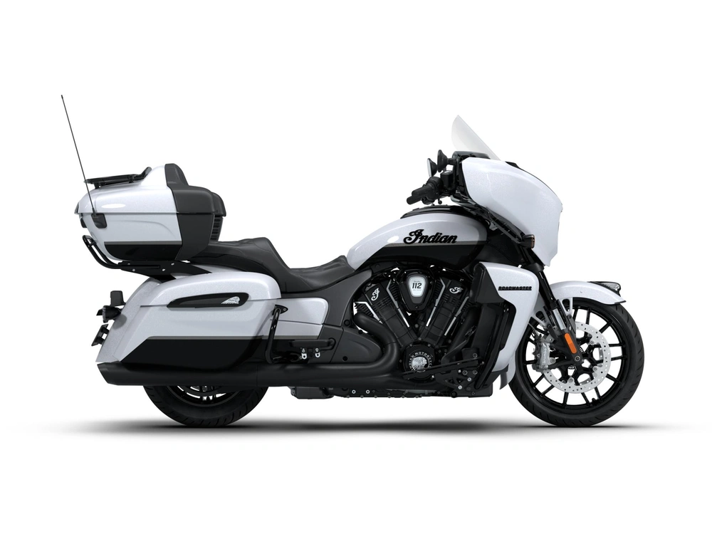 2026 Indian Motorcycle Roadmaster PowerPlus Dark Horse Roadmaster PowerPlus Dark Horse with 112 Ghost White Metallic with Black Metallic alt