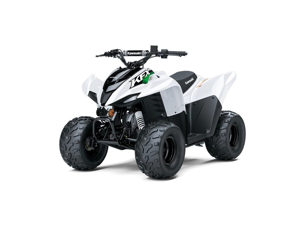 2026 Kawasaki KFX 50 KFX 50 Bright White alt