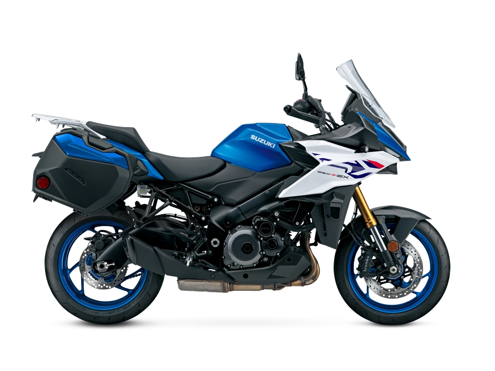 2026 Suzuki GSX-S1000GX+ GSX-S1000GX+ Pearl Brilliant White / Metallic Triton Blue alt