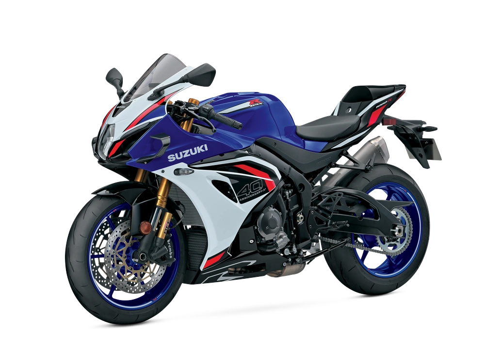 2027 Suzuki GSX-R1000R 40th Anniversary Edition GSX-R1000R 40th Anniversary Edition Pearl Vigor Blue / Pearl Tech White alt