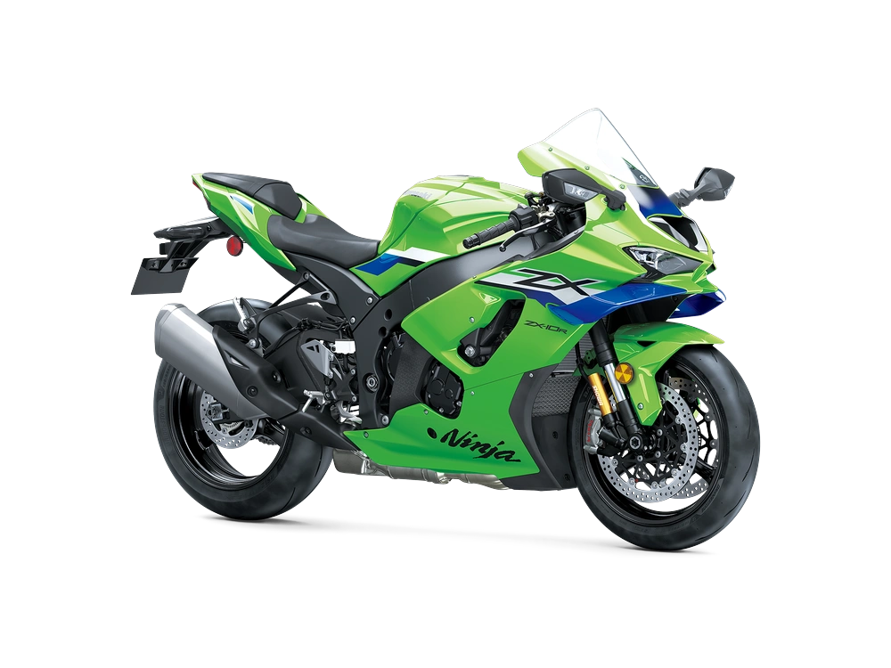 2026 Kawasaki NINJA ZX 10R NINJA ZX-10R Lime Green/Blue 24 alt