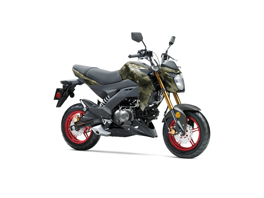 2026 Kawasaki Z125 PRO Z125 PRO Cypher Camo Beige alt