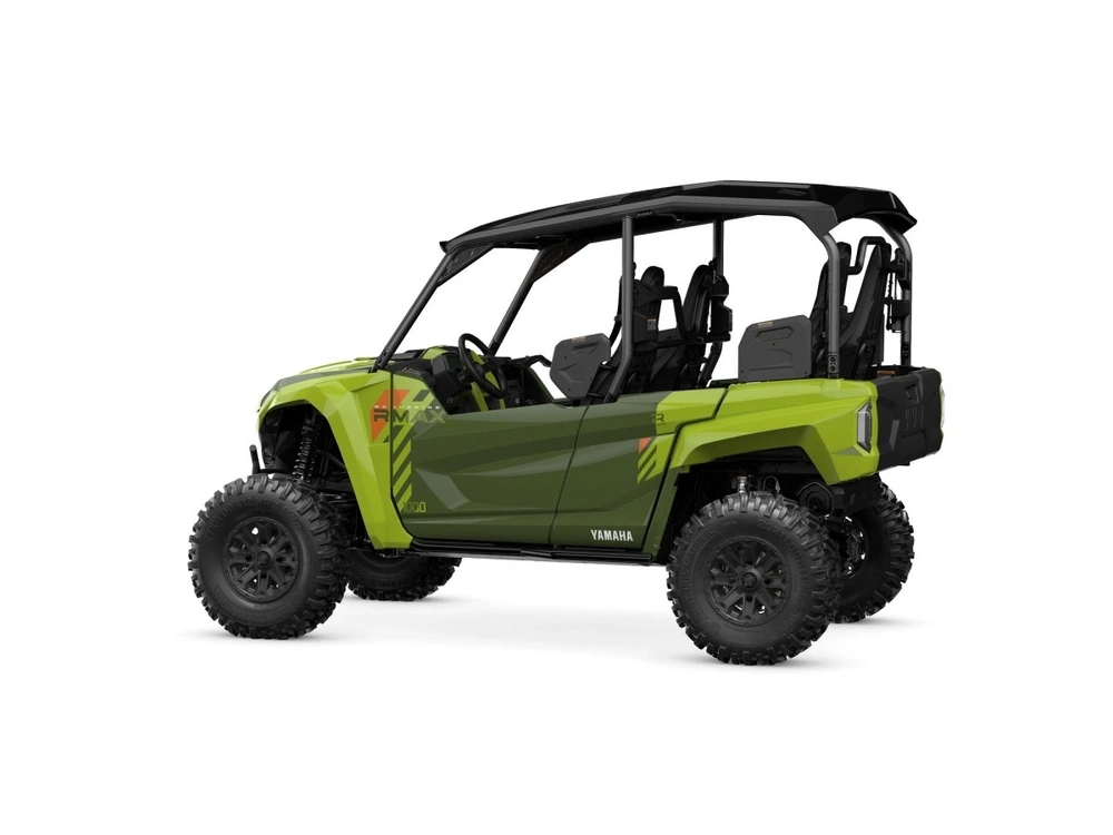 2026 Yamaha WOLVERINE RMAX4 1000 COMPACT WOLVERINE RMAX4 1000 COMPACT R-SPEC Tactical Green / Acid Green alt