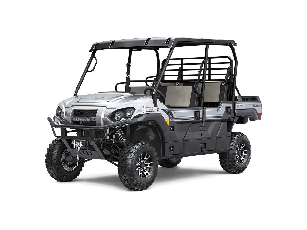 2026 Kawasaki MULE PRO-FXT 1000 MULE PRO-FXT 1000 LE RANCH EDITION Metallic Phantom Silver alt