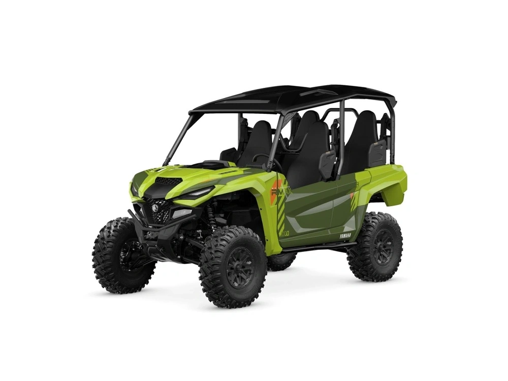 2026 Yamaha WOLVERINE RMAX4 1000 COMPACT WOLVERINE RMAX4 1000 COMPACT R-SPEC Tactical Green / Acid Green alt