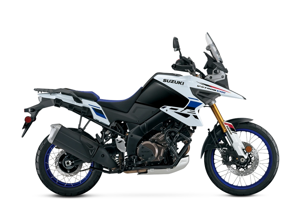 2026 Suzuki V-STROM 1050DE V-STROM 1050DE Pearl Tech White / Glass Sparkle Black alt