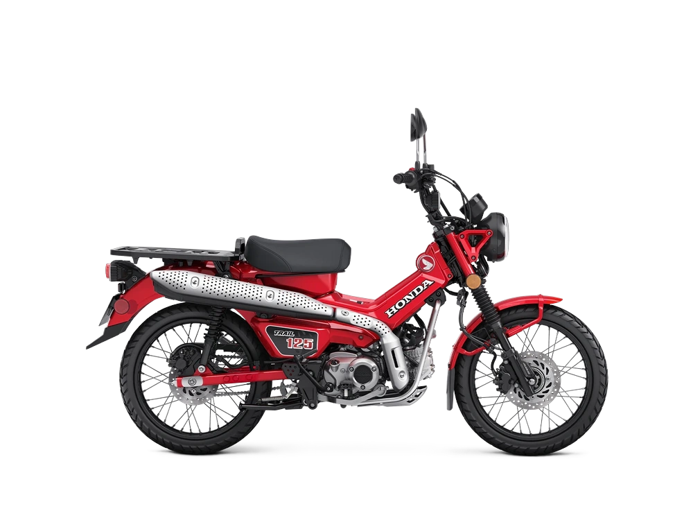 2026 Honda Trail125 Trail125 Glowing Red alt