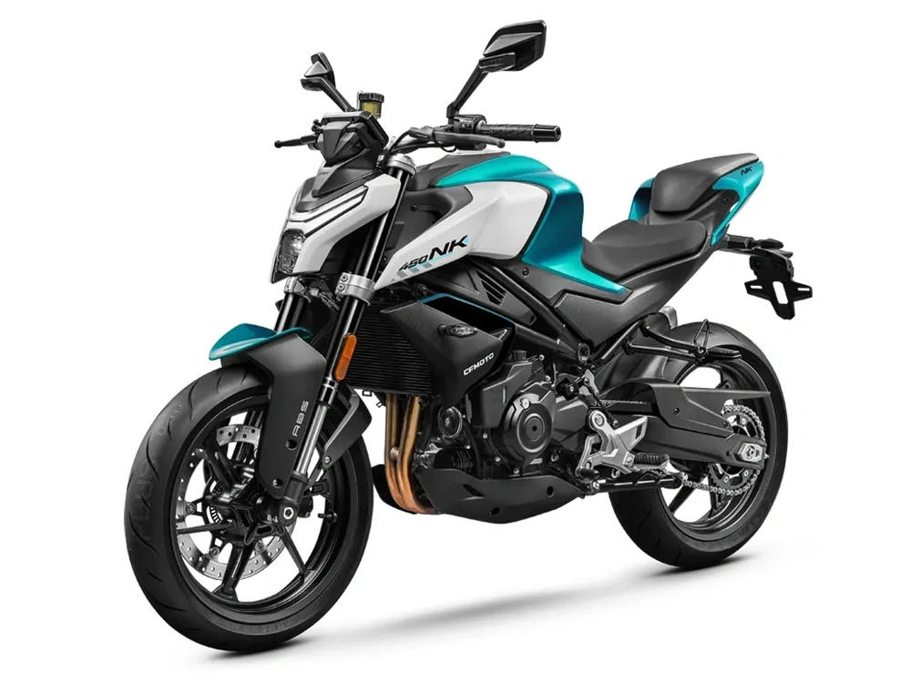 2026 CFMOTO 450NK 450NK Zephyr Blue alt