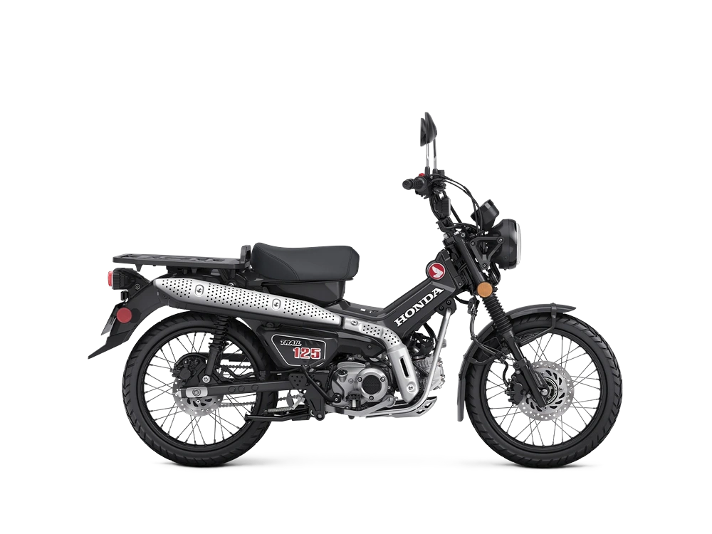 2026 Honda Trail125 Trail125 Black Metallic alt