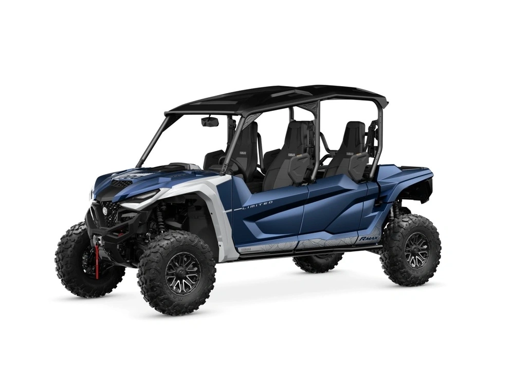 2026 Yamaha WOLVERINE RMAX4 1000 WOLVERINE RMAX4 1000 LIMITED Backcountry Blue / Silver Metallic alt