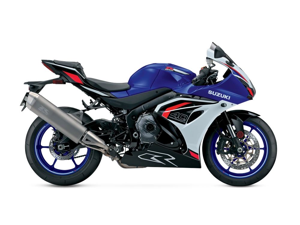 2027 Suzuki GSX-R1000 40th Anniversary Edition GSX-R1000 40th Anniversary Edition Pearl Vigor Blue / Pearl Tech White alt