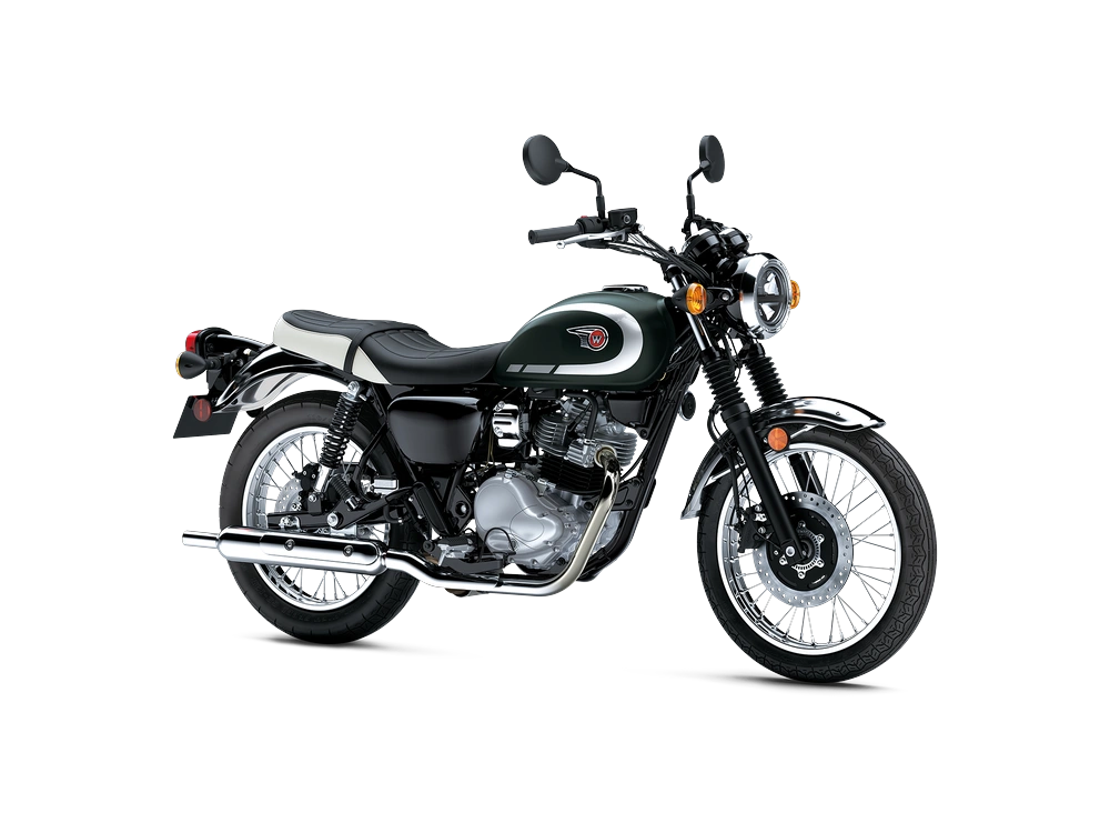 2026 Kawasaki W230 W230 ABS Metallic Matte Dark Green alt