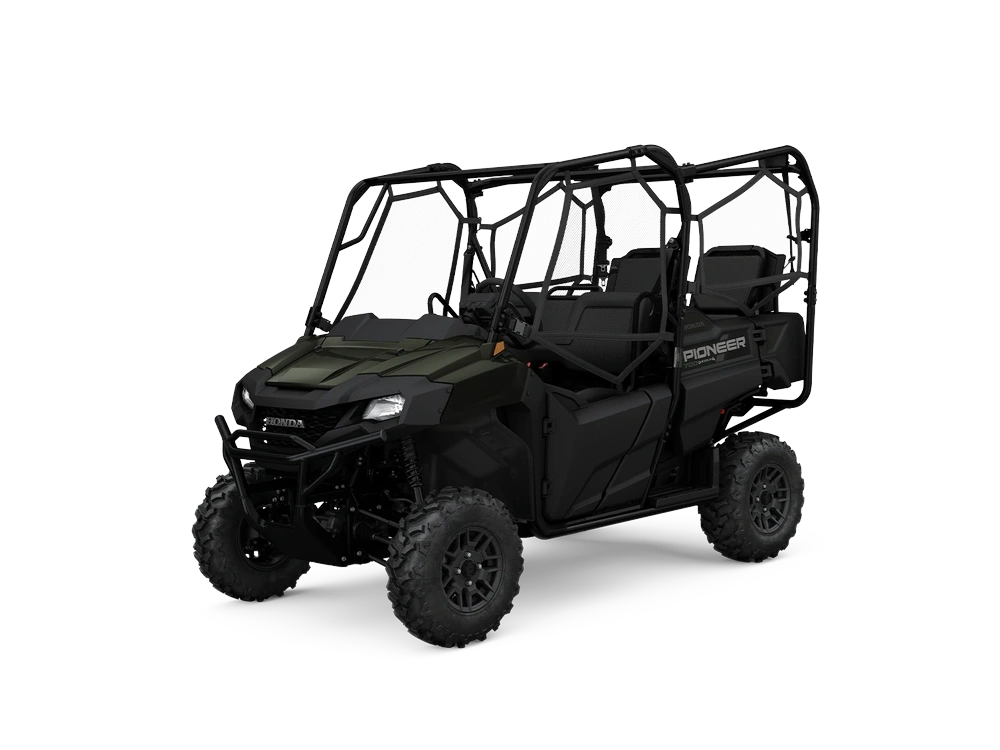 2026 Honda Pioneer 700-4 Pioneer 700-4 Deluxe Black Forest Green alt