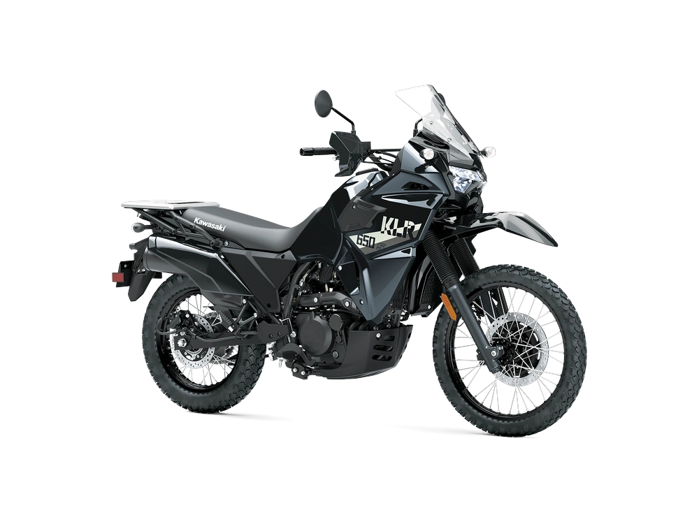 2026 Kawasaki KLR 650 KLR 650 S Metallic Spark Black alt
