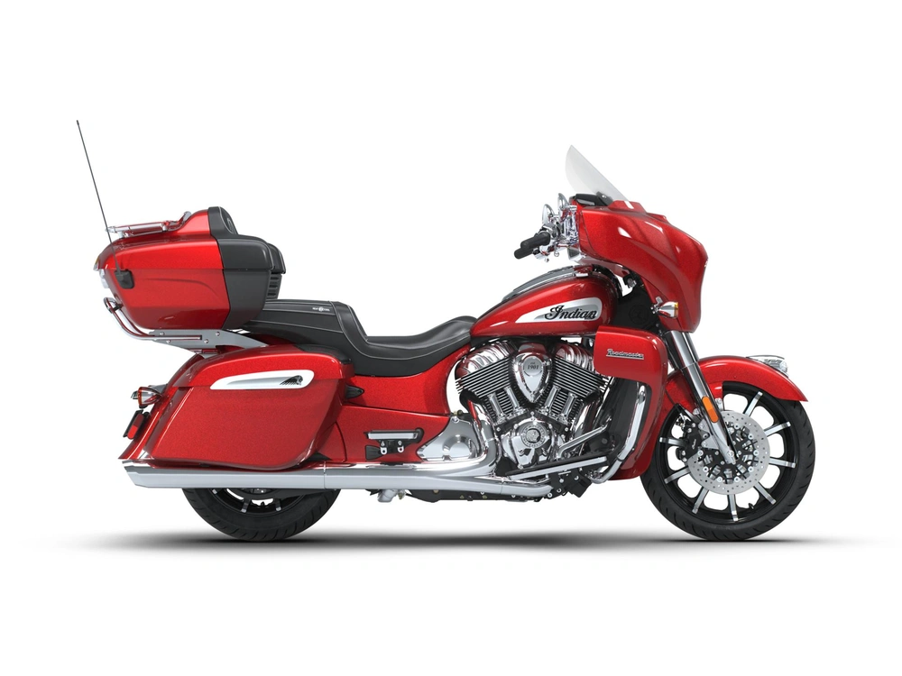 2026 Indian Motorcycle Roadmaster Limited Roadmaster Limited with PowerBand Audio Sunset Red Metallic alt