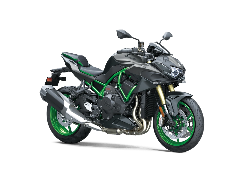 2026 Kawasaki Z H2 SE Z H2 SE ABS Metallic Matte Graphenesteel Gray/Metallic Matte Carbon Gray alt