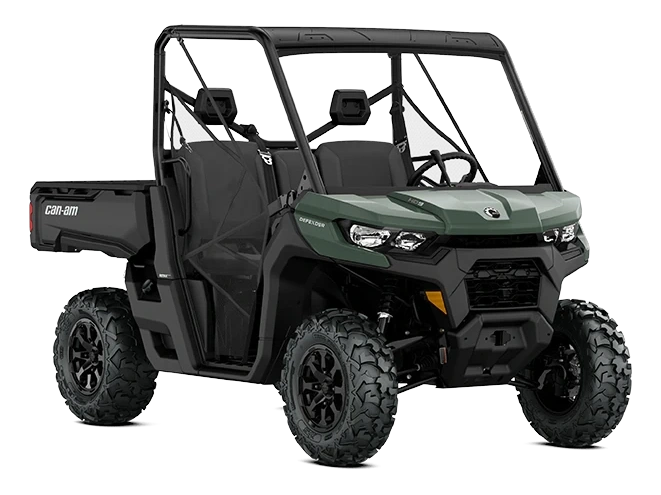 2026 Can-Am Defender Defender DPS Compass Green HD9 alt