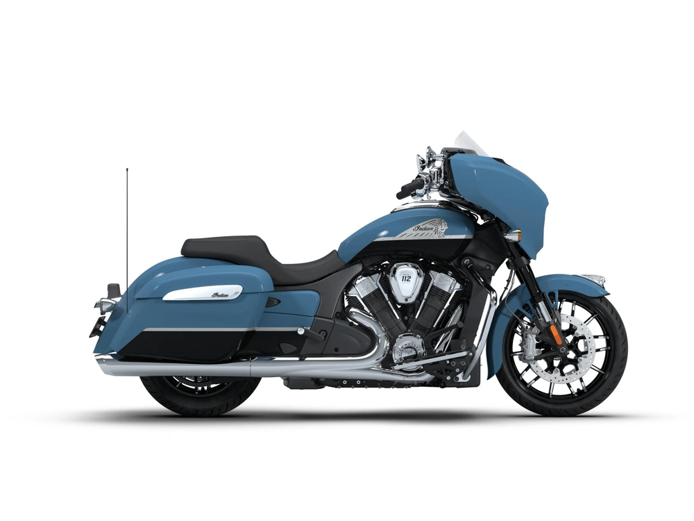 2026 Indian Motorcycle Chieftain PowerPlus Limited Chieftain PowerPlus Limited with 112 Stom Blue with Black Metallic alt