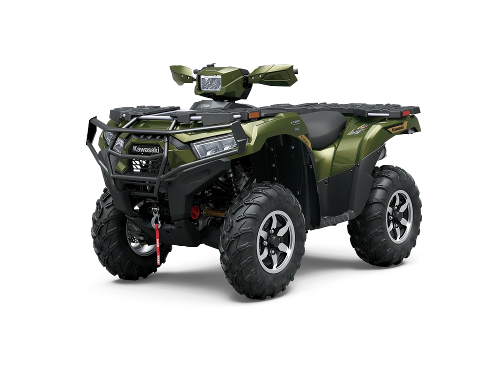 2026 Kawasaki BRUTE FORCE 750 BRUTE FORCE 750 SE EPS Metallic Gold Sparkle Deep Green alt