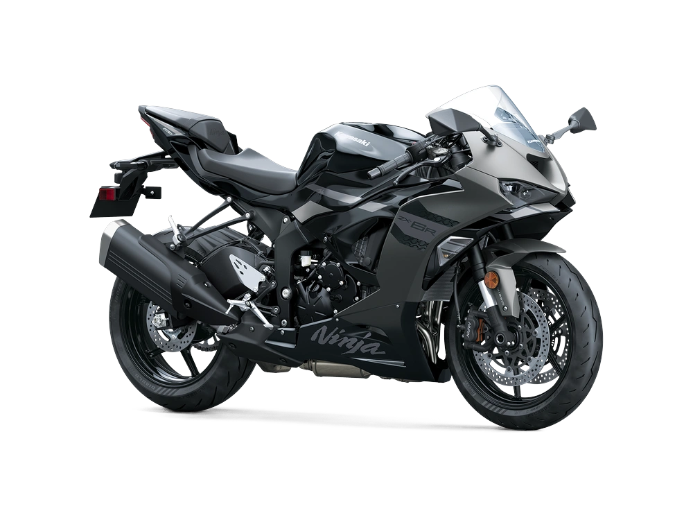 2026 Kawasaki NINJA ZX 6R NINJA ZX-6R Metallic Matte Graphenesteel Gray/Metallic Spark Black/Pearl Storm Gray alt