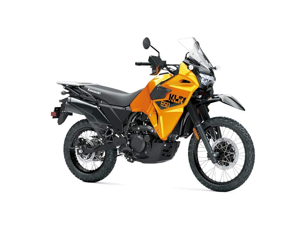 2026 Kawasaki KLR 650 KLR 650 ABS Pearl Solar Yellow alt