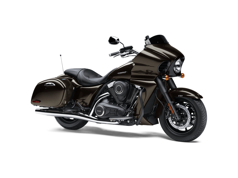 2026 Kawasaki VULCAN 1700 VAQUERO VULCAN 1700 VAQUERO ABS Metallic Brilliant Golden Black alt