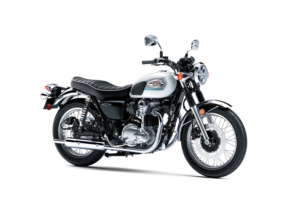 2026 Kawasaki W800 W800 ABS Pearl Crystal White alt