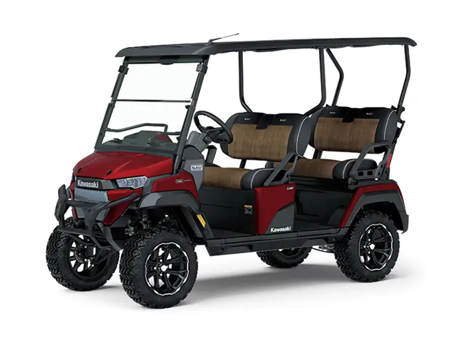 Kawasaki NAV 4e LIMITED Rouge foncé métallisé 2025