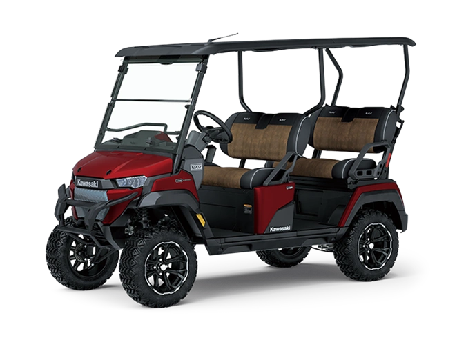2025 Kawasaki NAV 4e LIMITED NAV 4e LIMITED Metallic Deep Red alt