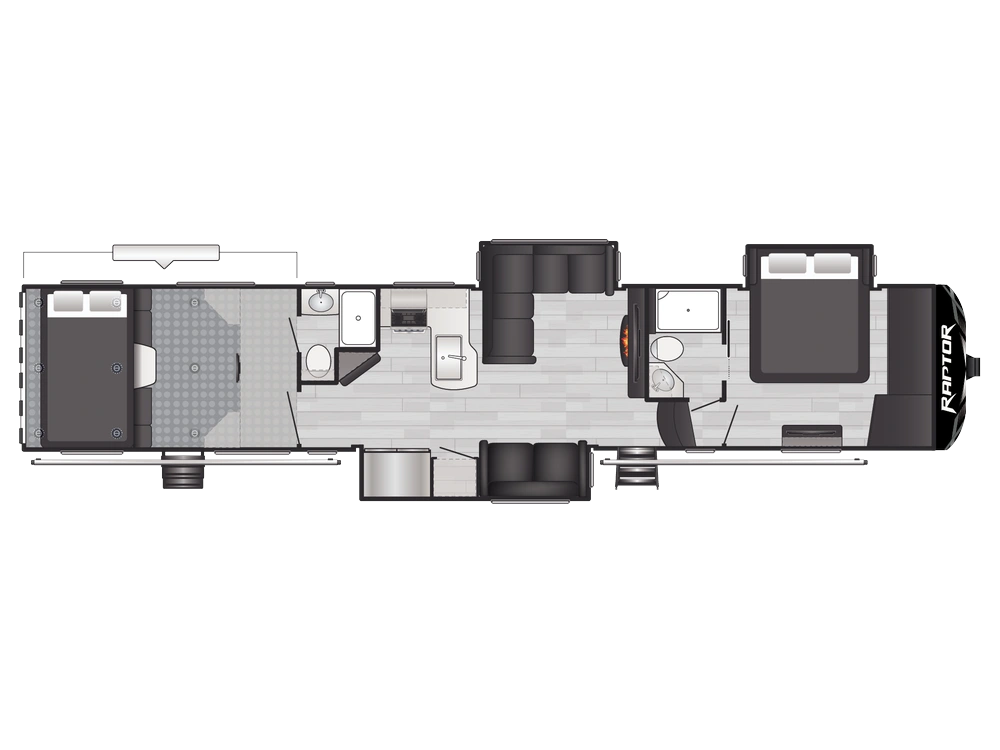 2026 Keystone RV Raptor Raptor 431 alt