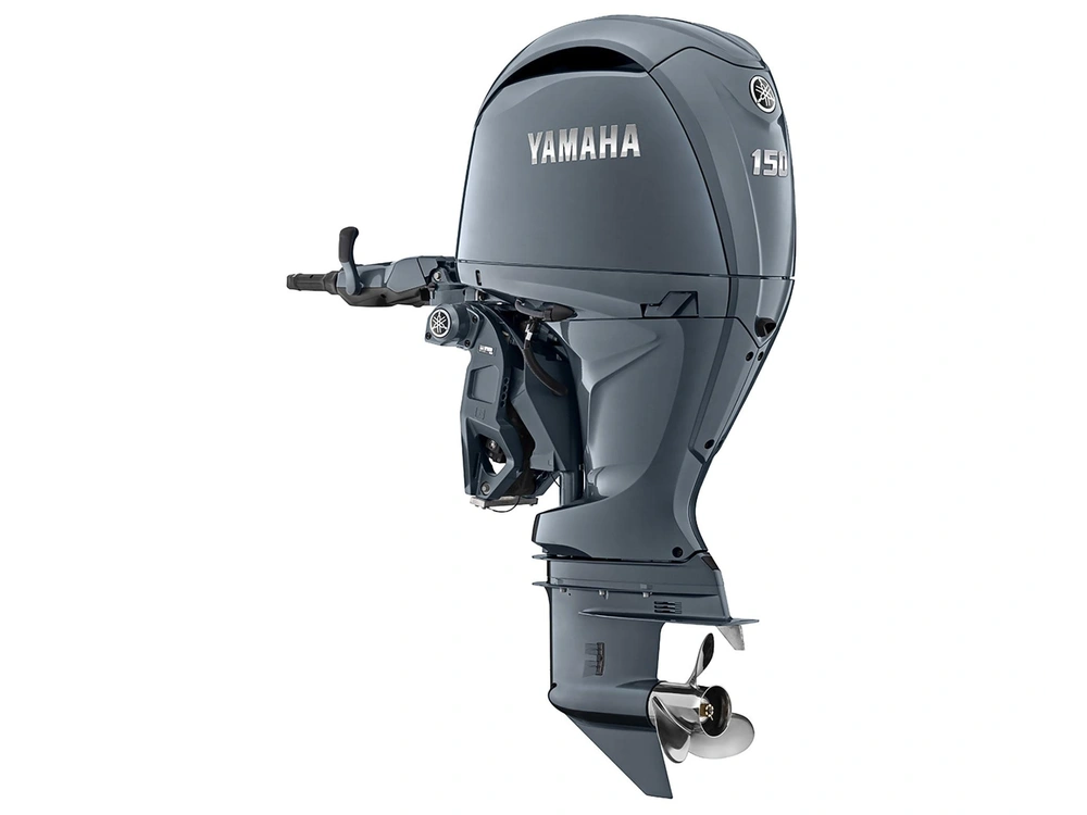 2026 Yamaha F150 Tiller F150 Tiller Traditional Grey alt
