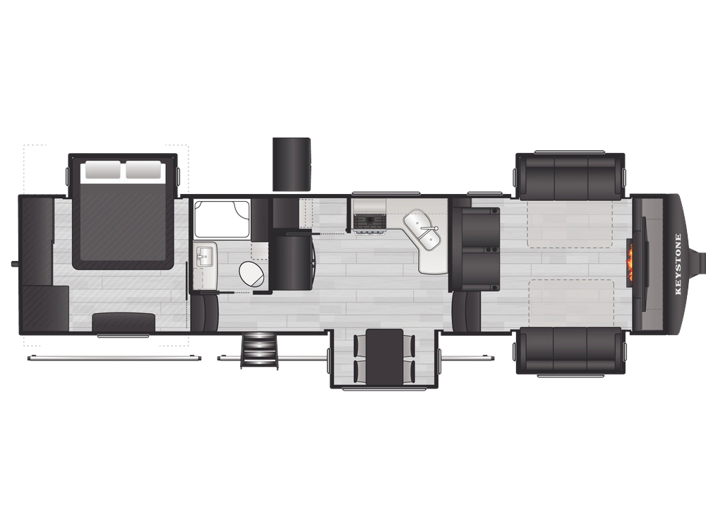 Keystone RV Alpine Avalanche Edition 346FL 2026 alt