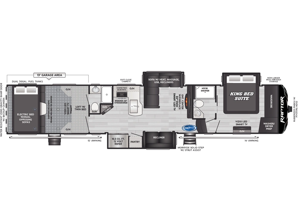 Keystone RV Raptor Raptor 431 2026 alt