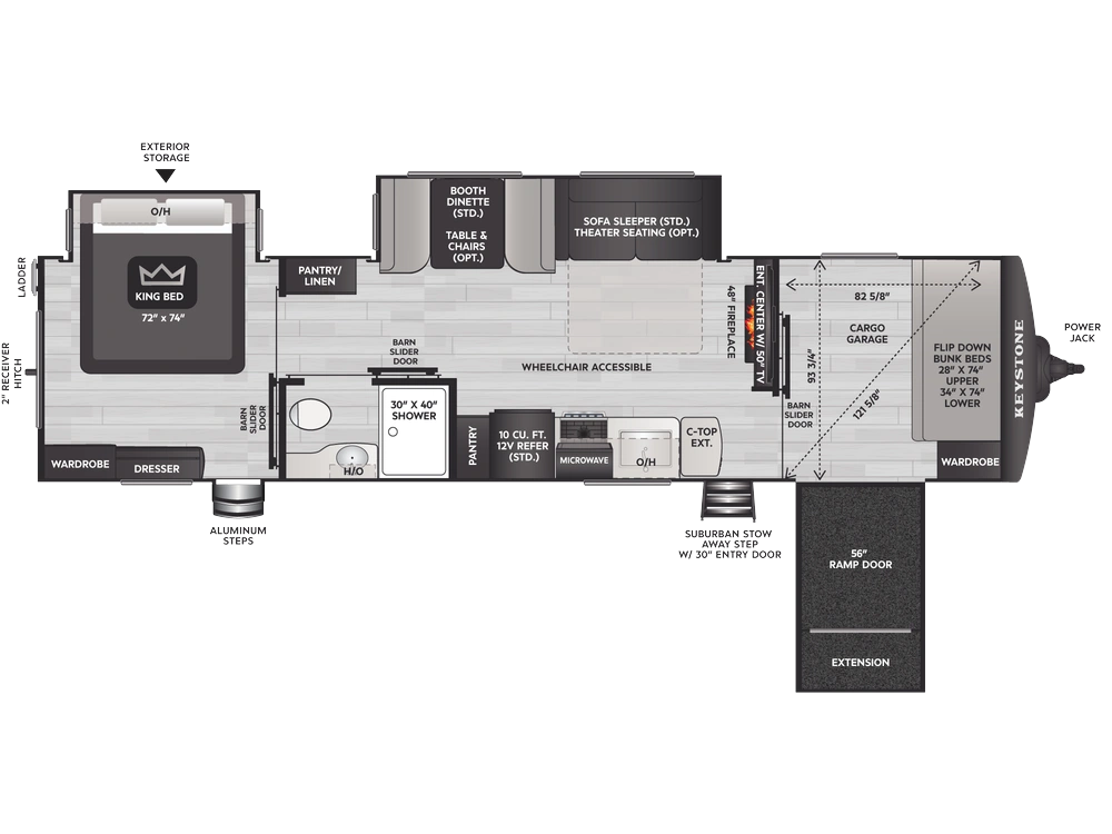 Keystone RV Outback Outback 342CG 2026 alt
