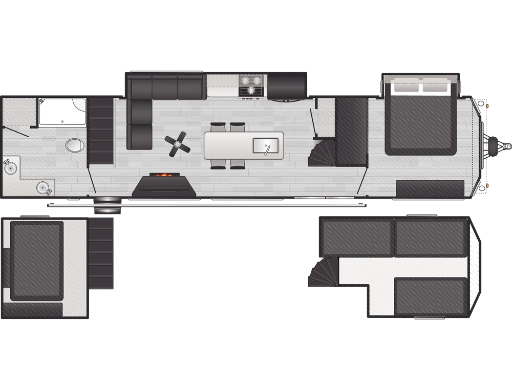 Keystone RV Retreat Retreat 39CLDL 2026 alt