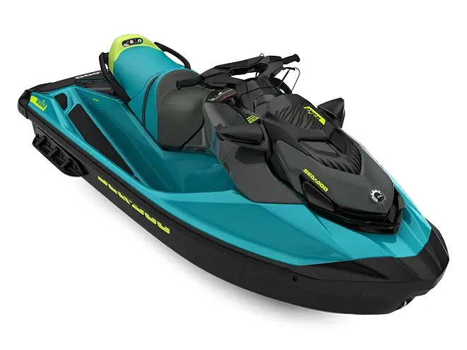 2026 Sea-Doo Wake 170 hp Teal Blue / Manta Green