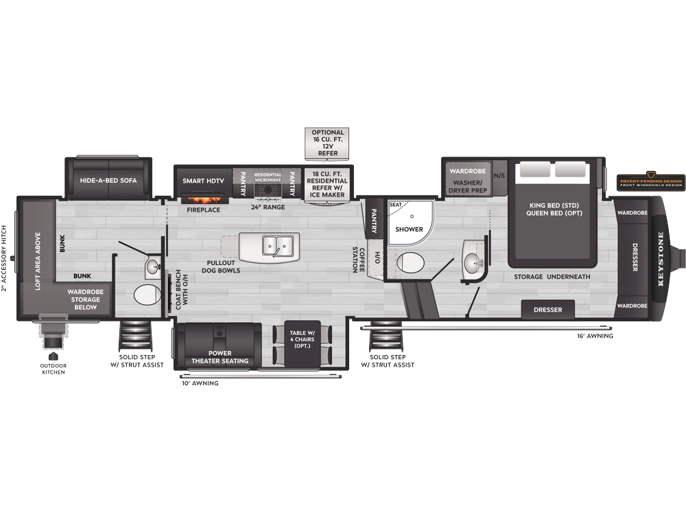 Keystone RV Montana High Country Montana High Country 389BH 2026 alt
