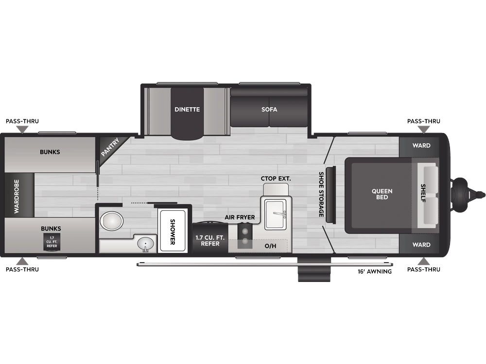 2026 Keystone RV Coleman Travel Trailers Coleman Travel Trailers 27B alt
