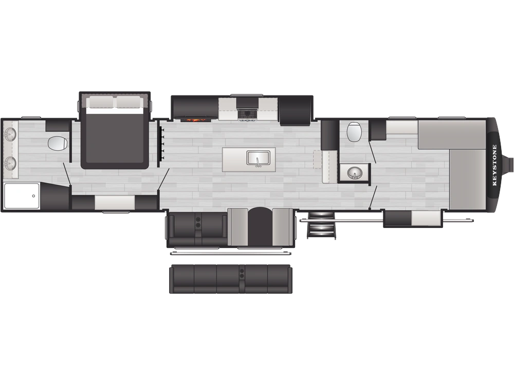 2026 Keystone RV Sprinter Sprinter 3980FBS alt
