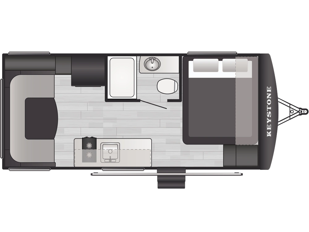 2026 Keystone RV Hideout Mini Hideout Mini 177RD alt