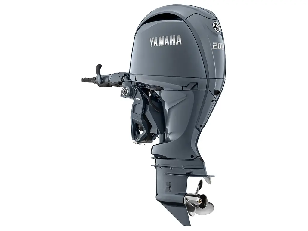 Yamaha F200 Tiller Gris traditionnel