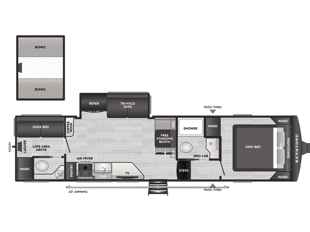 2026 Keystone RV Coleman Legacy 3000LOFT alt