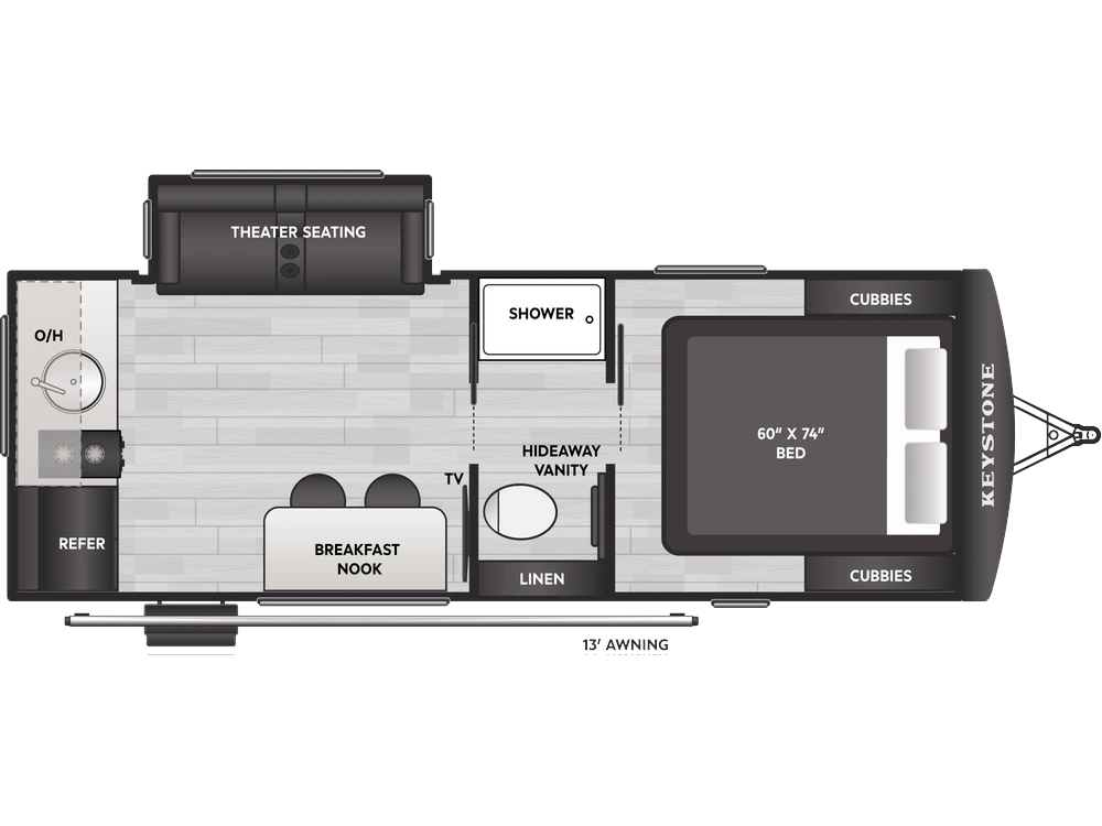 Keystone RV Reign Reign 19RK 2026 alt