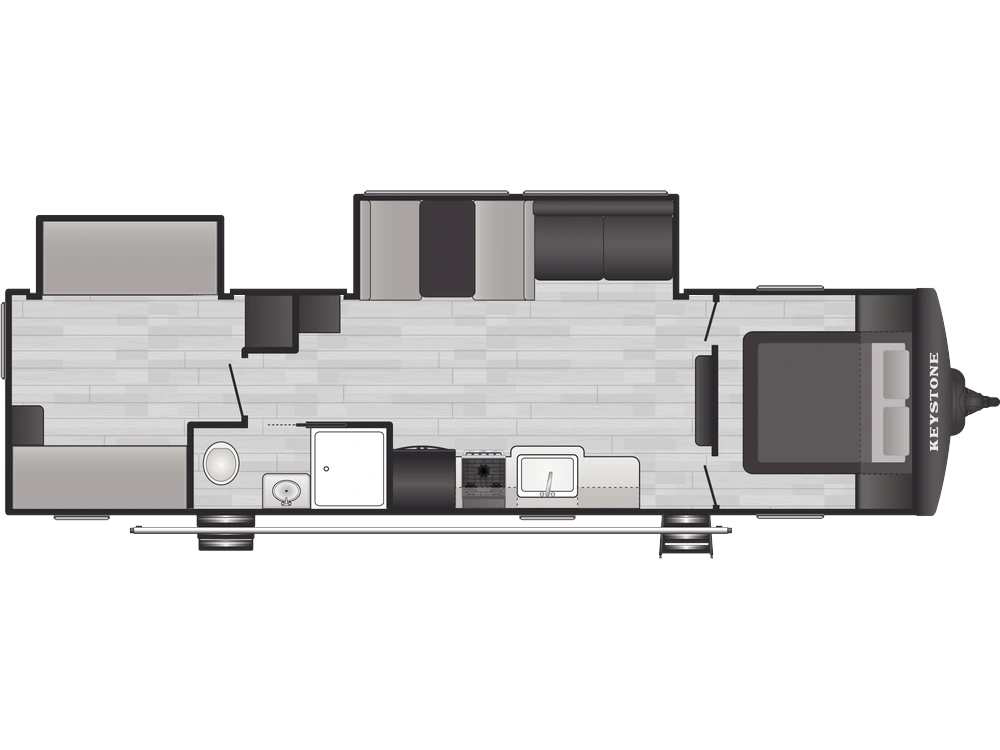Keystone RV Hideout MAX Hideout MAX 310XBR 2026 alt