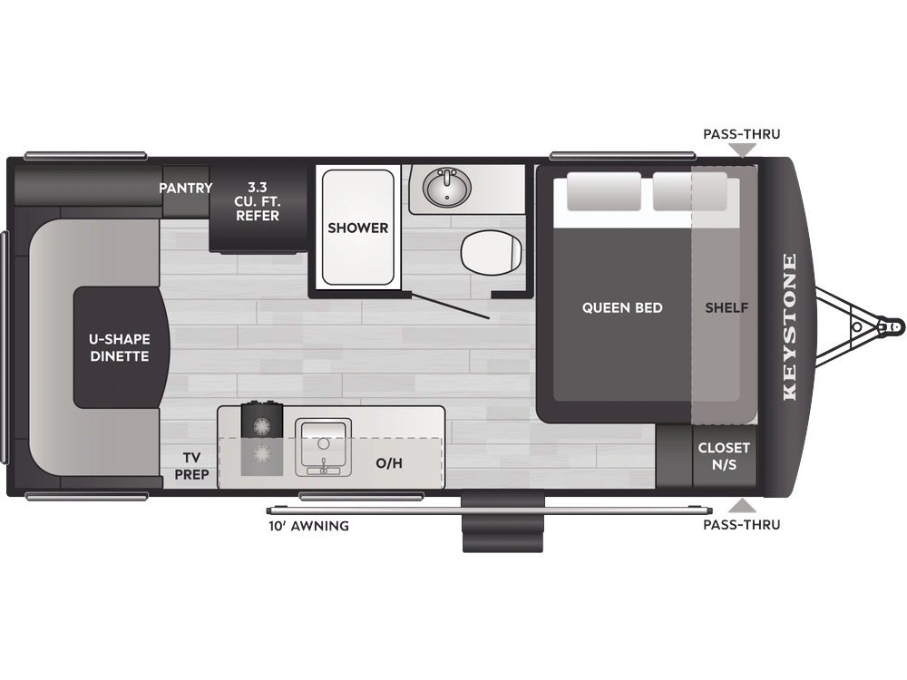 2026 Keystone RV Hideout Mini Hideout Mini 177RD alt