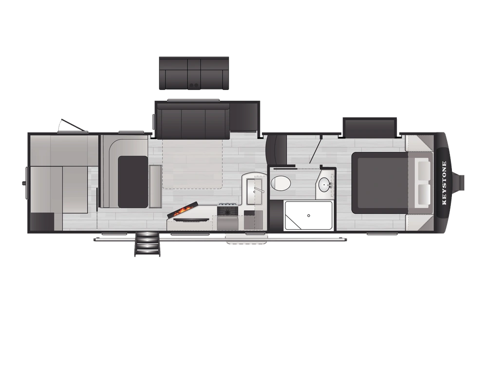 Keystone RV Cougar Half-Ton Cougar Half-Ton 29BHL 2026 alt