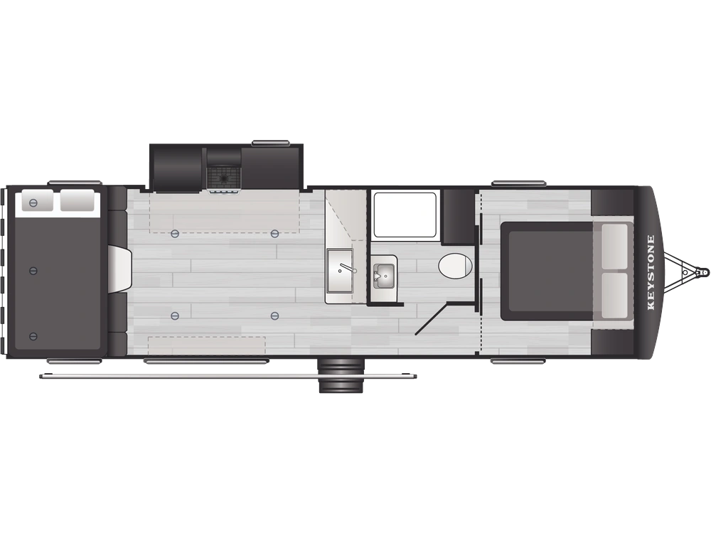 2026 Keystone RV Carbon Aluminum Carbon Aluminum 30WFO alt