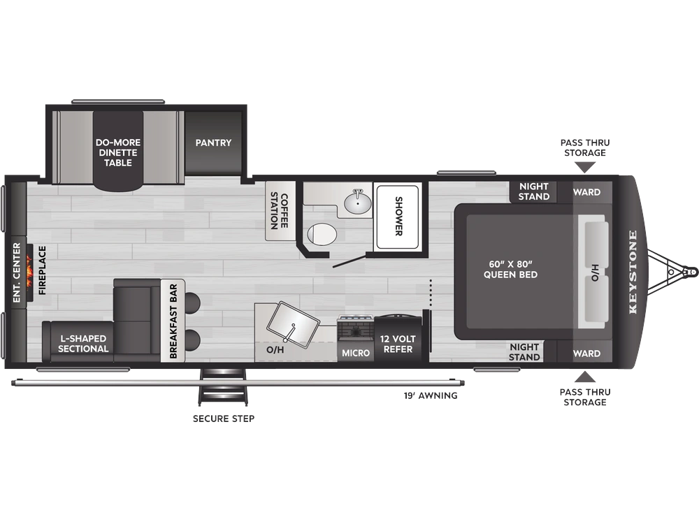 Keystone RV Passport Super Lite Passport Super Lite 2660RLWE 2026 alt