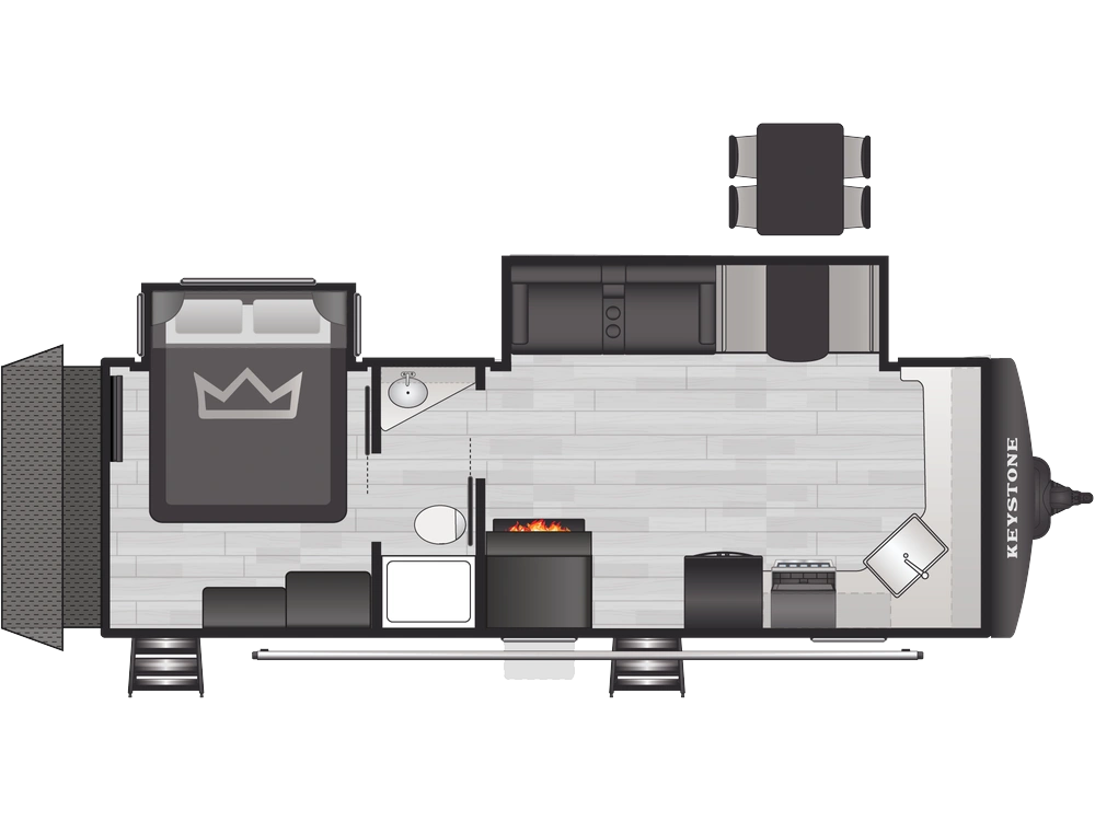 2026 Keystone RV Bullet Premium 271KBS alt